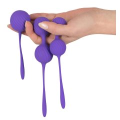 SMILE 3 Kegel - purple kegel ball set (3 pieces)