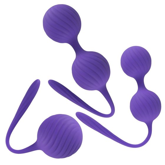 / SMILE 3 Kegel - purple kegel ball set (3 pieces)