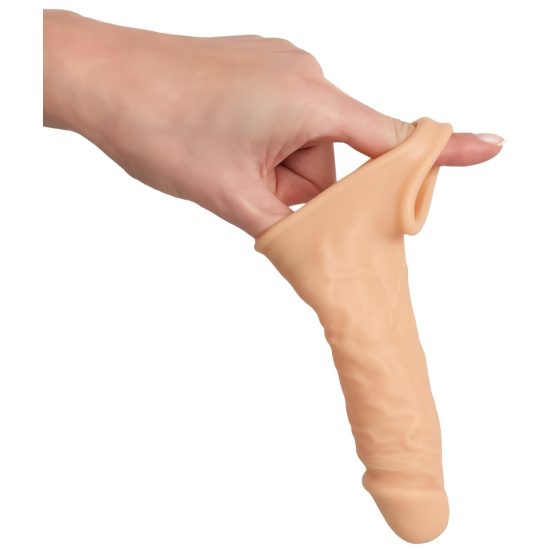 Realistixxx - Cock Sleeve with Testicle Ring - 6.3in (Natural)