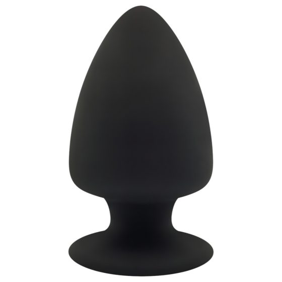 Silexd M - Flexible Anal Dildo - 11cm (Black)