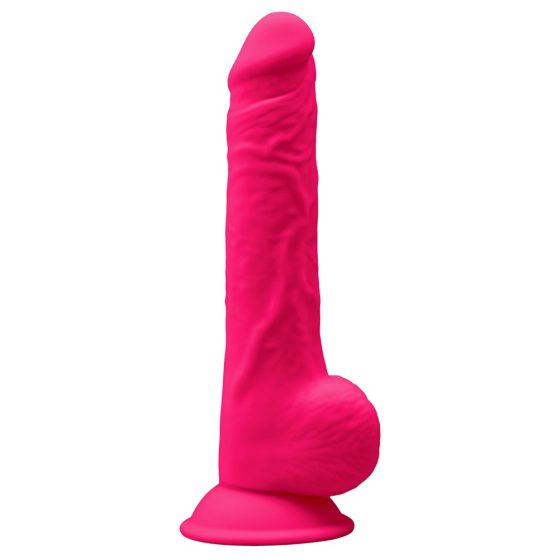 Silexd 9.5 - Malleable Suction Cup Dildo - 24cm (Pink)