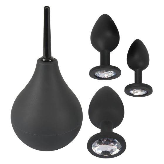 Black Velvet - Anal Plug Set (4-piece) - Black