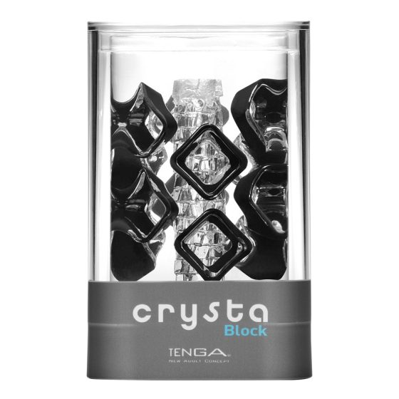 TENGA Crysta - square masturbator (block)