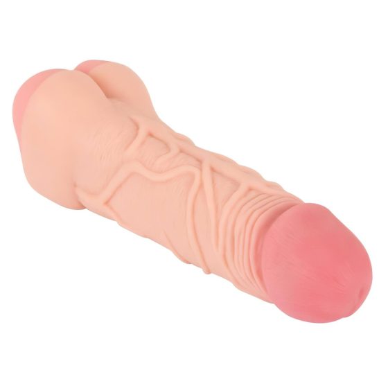 Nature Skin - 2in1 Fleshlight and Penis Sleeve (Natural)