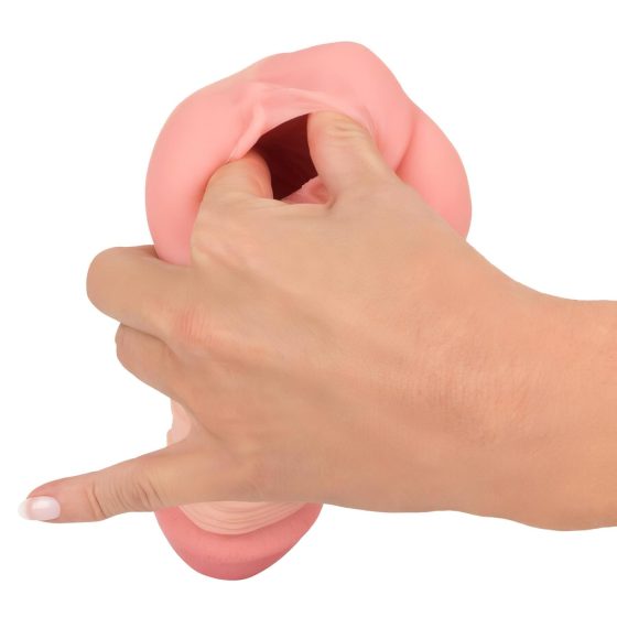 Nature Skin - 2in1 Fleshlight and Penis Sleeve (Natural)