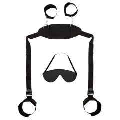 Bad Kitty - Neck-Wrist-Ankle Restraints (Black)