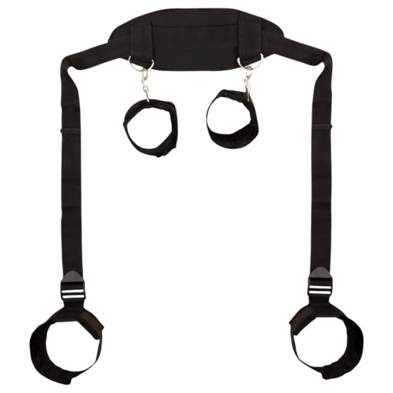 Bad Kitty - Neck-Wrist-Ankle Restraints (Black)