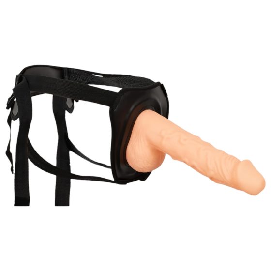 Hollow Strap-On Dildo (Natural)