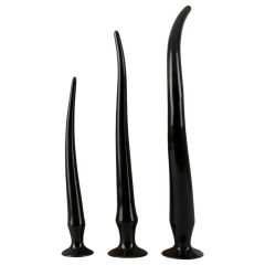 You2Toys - Extra Long Anal Dildo Set (3 Pieces) - Black