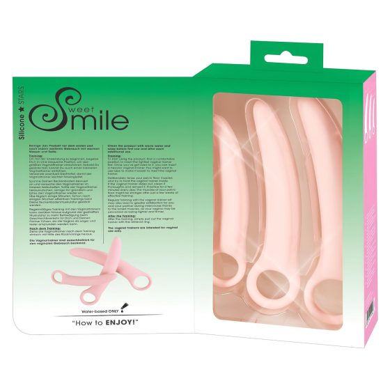 SMILE - Vaginal Trainers - Dildo Set - Pink (3-piece)