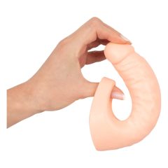  Realistixxx Double F - lifelike dildo with penis ring (natural)