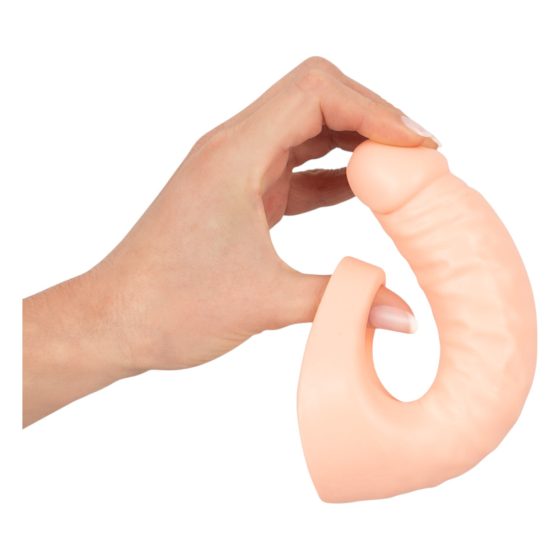 Realistixxx Double F - Realistic Dildo with Cock Ring (Natural)