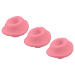   Womanizer Premium Eco - Replacement Suction Head Set - Pink (3 pcs)