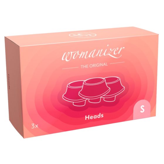 Womanizer Premium Eco - Replacement Suction Heads - Pink (3 Pack)