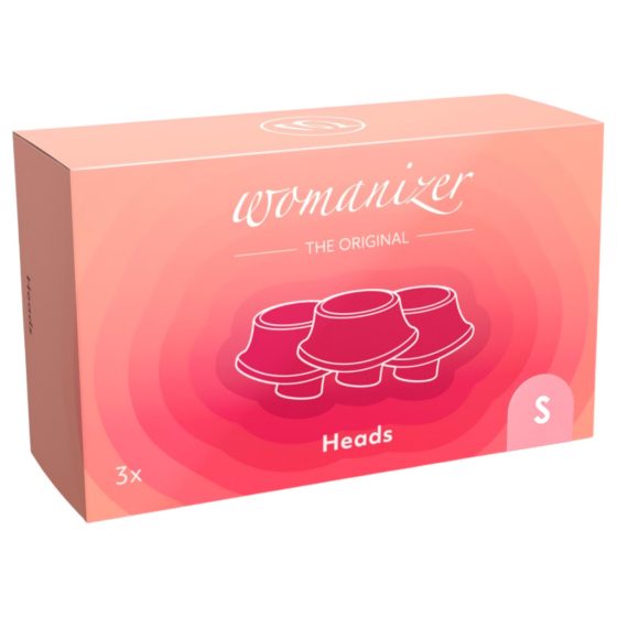 Womanizer Premium Eco - Replacement Suction Heads - Pink (3 Pack)