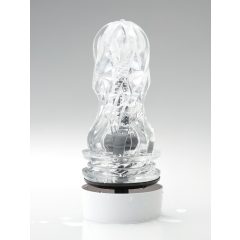 TENGA Aero - Super Suction Oral Masturbator (White-Silver)