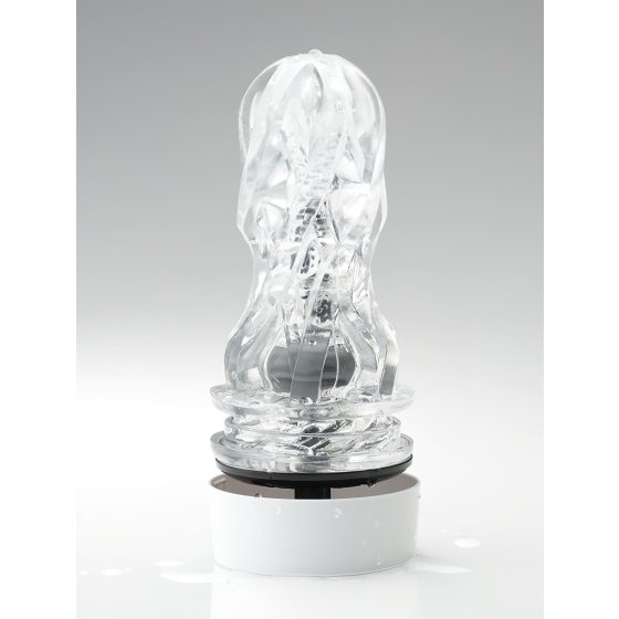 TENGA Aero - Super Suction Oral Masturbator (White-Silver)