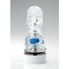 TENGA Aero - Super Suction Mouth Masturbator (White-Blue)