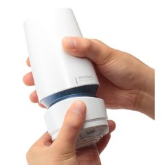 TENGA Aero - Super Suction Mouth Masturbator (White-Blue)