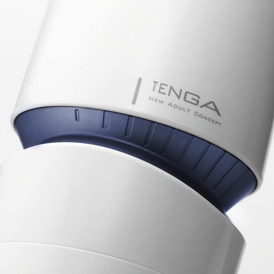 TENGA Aero - Super Suction Mouth Masturbator (White-Blue)