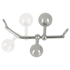   You2Toys Bondage Plugs - Metal Expanding Balls (149g) - Silver