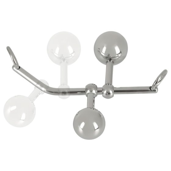 You2Toys Bondage Plugs - Metal Expanding Balls (149g) - Silver