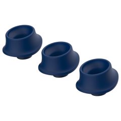   Womanizer L - Replacement Suction Head Set - Blue (3 pcs) - Large