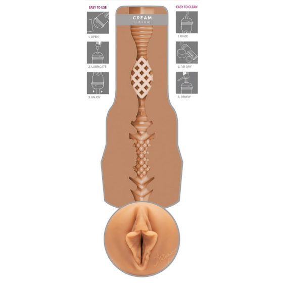 Autumn Falls Fleshlight - Realistic Vagina (Natural)