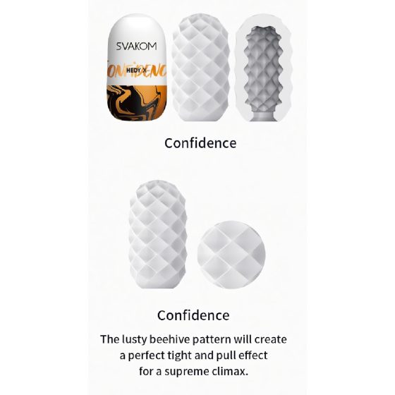 Svakom Hedy X Confidence - Masturbation Eggs (5 pcs) - Confidence