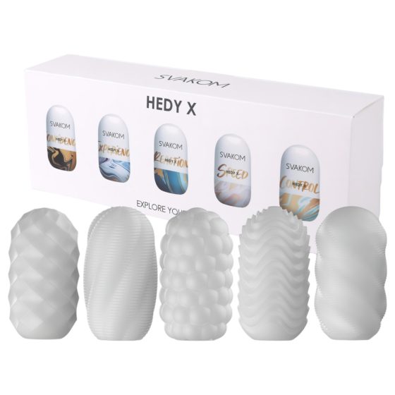 Svakom Hedy X Mixed - Masturbation Egg Set (5 pieces)