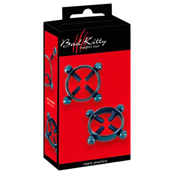 Bad Kitty - Twisted Nipple Jewelry (Circle) - Blue