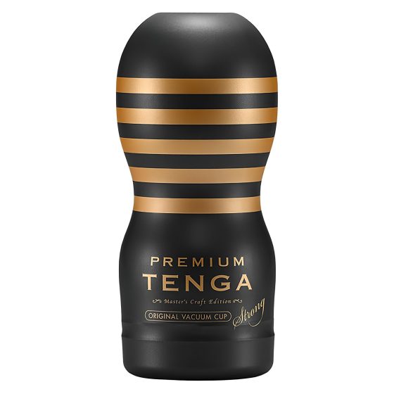 TENGA Premium Disposable Masturbator (Black)