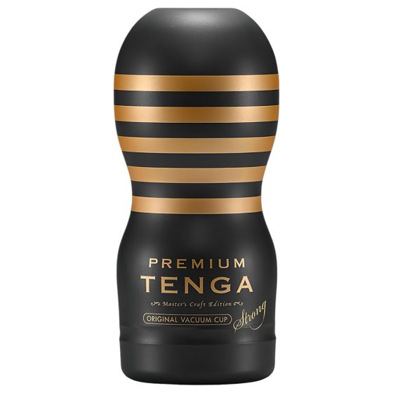 TENGA Premium Disposable Masturbator (Black)