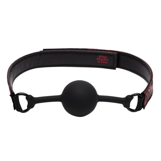 Fifty Shades of Grey - Mouth Gag (Black-Red)