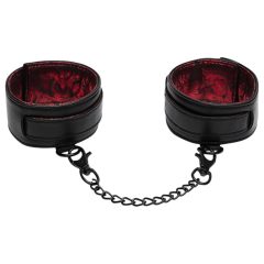 Fifty Shades of Grey - Ankle Cuffs (Black-Red)