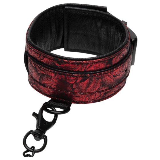 Fifty Shades of Grey - Ankle Cuffs (Black-Red)