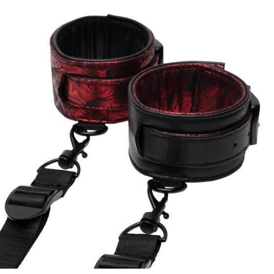 Fifty Shades of Grey - handcuff set (black-red)