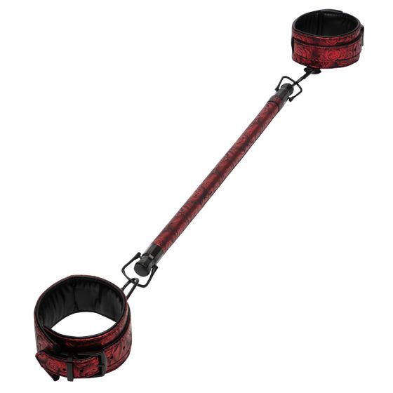 Fifty Shades of Grey - Spreader Bar with Cuffs (Black-Red)