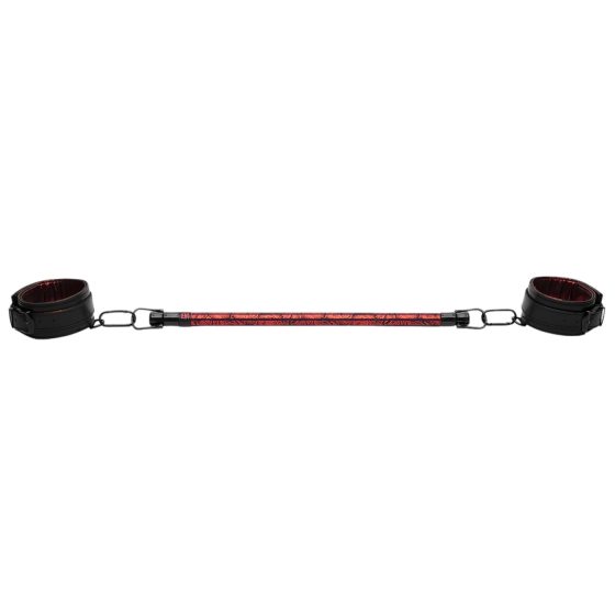 Fifty Shades of Grey - Spreader Bar with Cuffs (Black-Red)