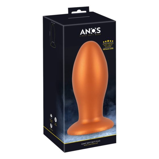 ANOS - Large Anal Dildo (Orange)