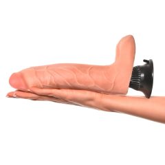 Real Feel Deluxe No.6 - Lifelike Dildo Vibrator (Natural)