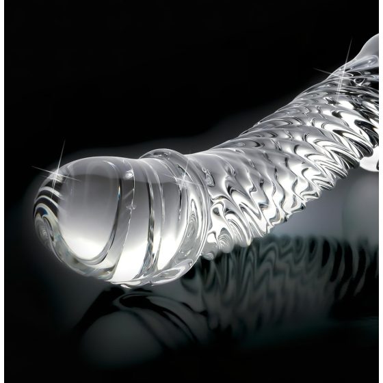 Icicles No. 61 Glass Dildo (Clear)