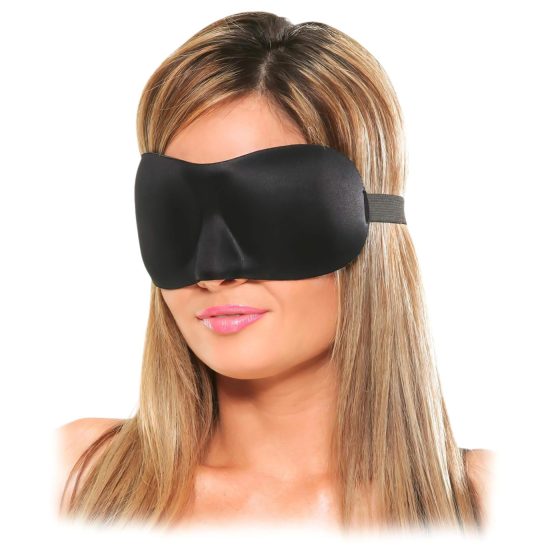 Deluxe Fantasy Wide, Soft Eye Mask (Black)