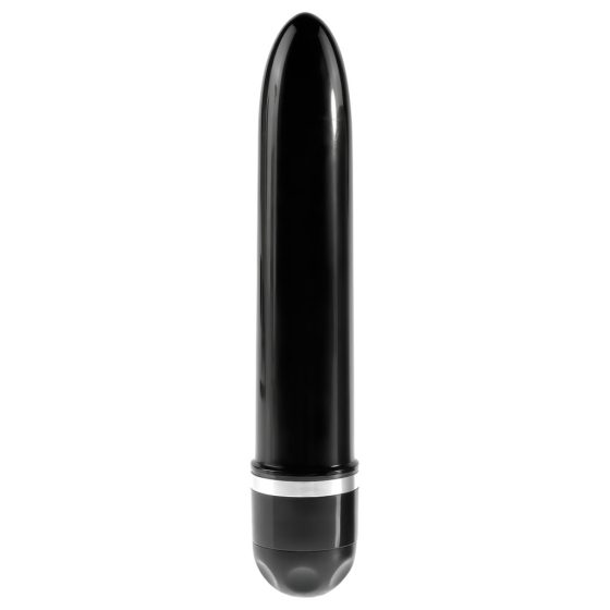 King Cock 6 Stiffy - Waterproof, Lifelike Vibrator (15cm) - Natural