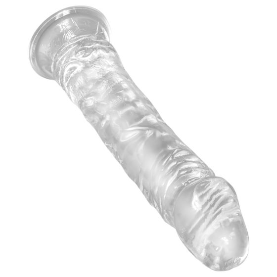 King Cock Clear 8 - suction-cup, large dildo (20cm)