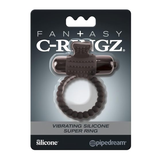 Pipedream Fantasy C-Ringz - Vibrating Cock Ring (Black)