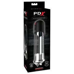 PDX Blowjob - automatic penis pump with lips (black)