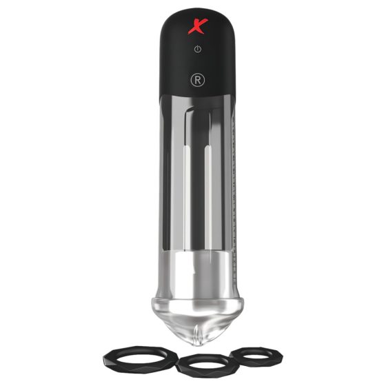 PDX Blowjob - automatic penis pump with lips (black)