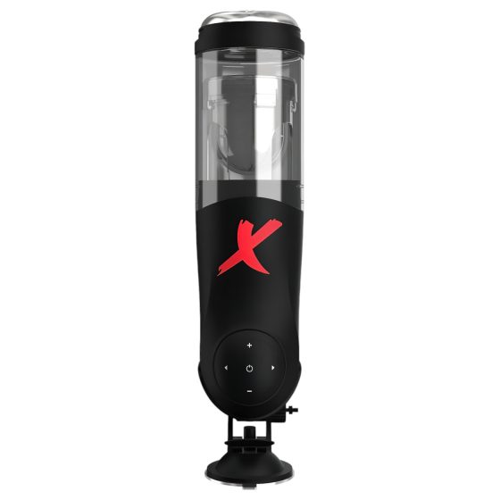 PDX Mega-Bator - rechargeable, rotating, up-and-down moving masturbator (black)