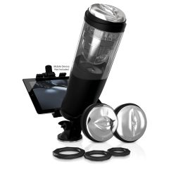   PDX Mega-Bator - Battery-Powered Rotating Masturbator (Black)